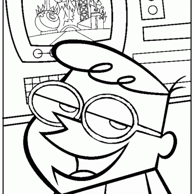 Ourcoloringpage Dexter 5