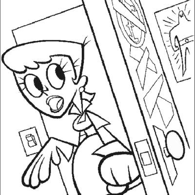 Ourcoloringpage Dexter 6