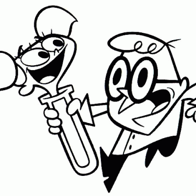 Ourcoloringpage Dexter 7