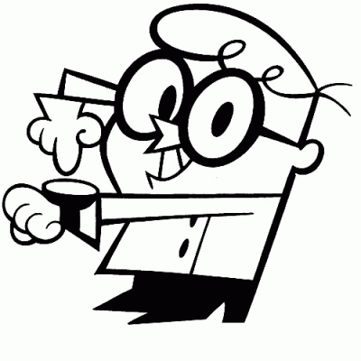 Dexter's Laboratory Coloring Pages: Science and Laughter Unleashed