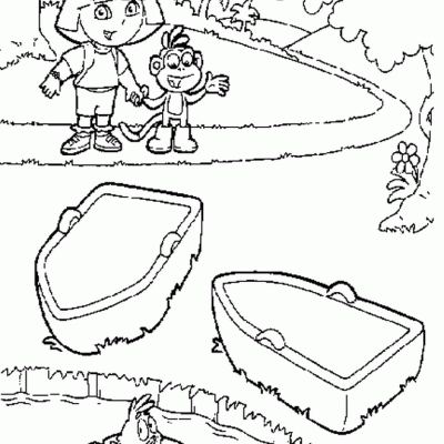 Ourcoloringpage Dora The Explorer 101