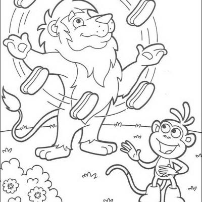 Ourcoloringpage Dora The Explorer 24
