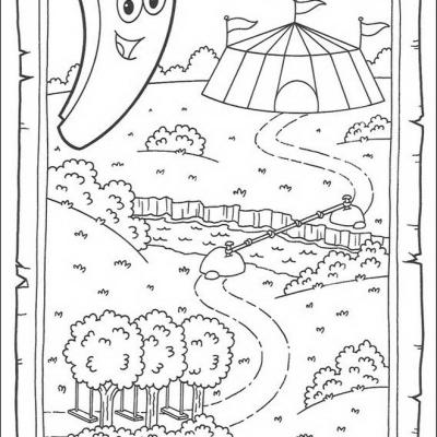 Ourcoloringpage Dora The Explorer 26