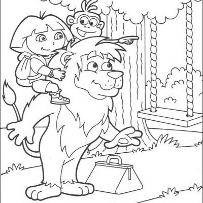 Ourcoloringpage Dora The Explorer 29