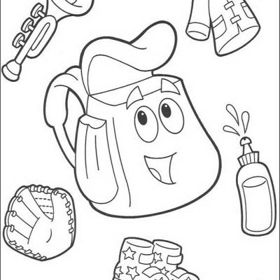 Ourcoloringpage Dora The Explorer 38