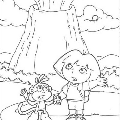 Ourcoloringpage Dora The Explorer 58