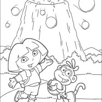 Ourcoloringpage Dora The Explorer 59