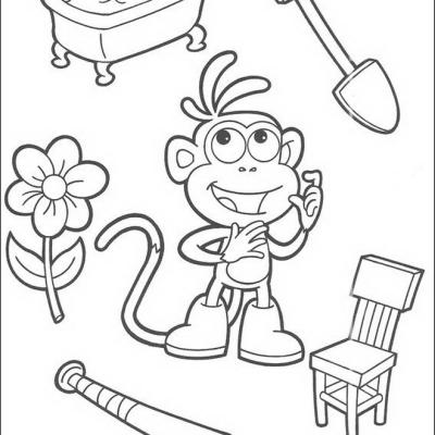 Ourcoloringpage Dora The Explorer 60