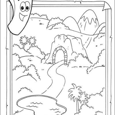 Ourcoloringpage Dora The Explorer 69