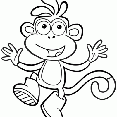 Ourcoloringpage Dora The Explorer 6