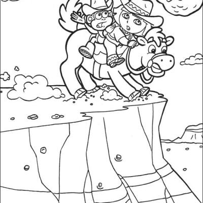Ourcoloringpage Dora The Explorer 79