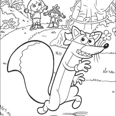 Ourcoloringpage Dora The Explorer 84