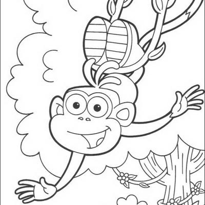 Ourcoloringpage Dora The Explorer 98