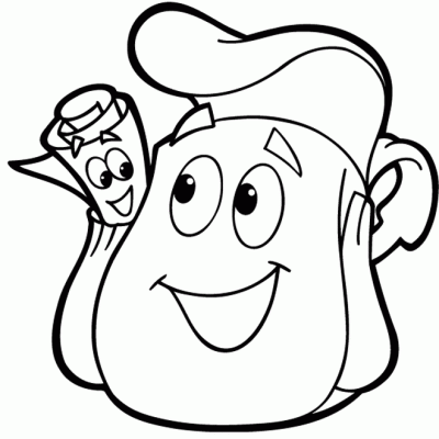 Ourcoloringpage Dora The Explorer 9