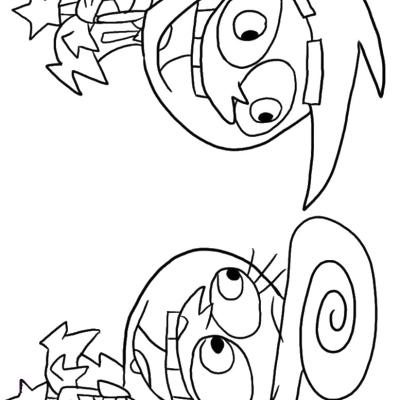 Ourcoloringpage Fairy Old Parents 14