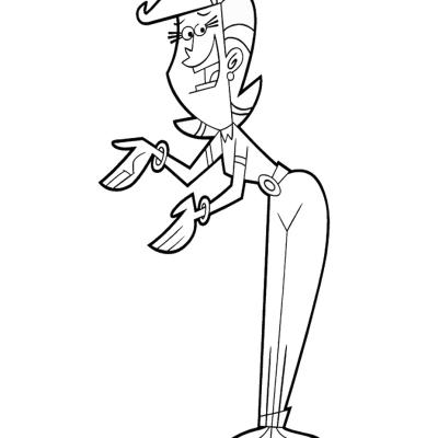 Ourcoloringpage Fairy Old Parents 5