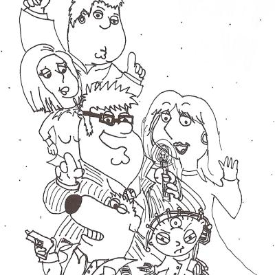 Ourcoloringpage Family Guy 12
