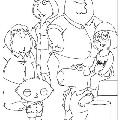 Ourcoloringpage Family Guy 9