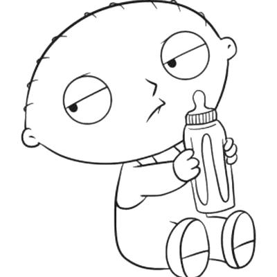 Coloring Fun with Family Guy: Printable Family Guy Coloring Pages