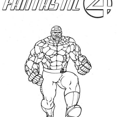 Ourcoloringpage Fantastic Four 12