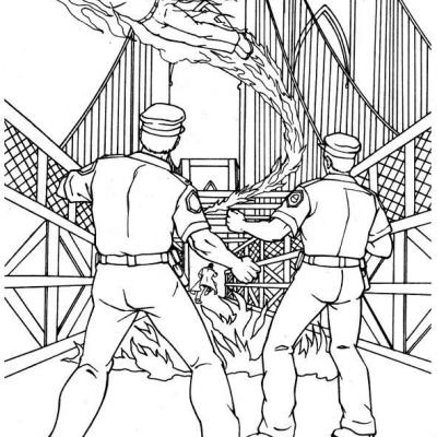 Ourcoloringpage Fantastic Four 23