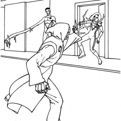 Ourcoloringpage Fantastic Four 35