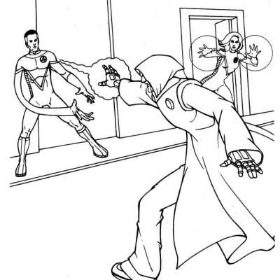 Ourcoloringpage Fantastic Four 37