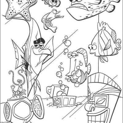 Ourcoloringpage Finding Nemo 24