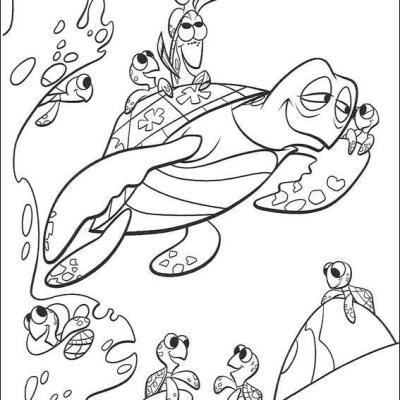 Ourcoloringpage Finding Nemo 34