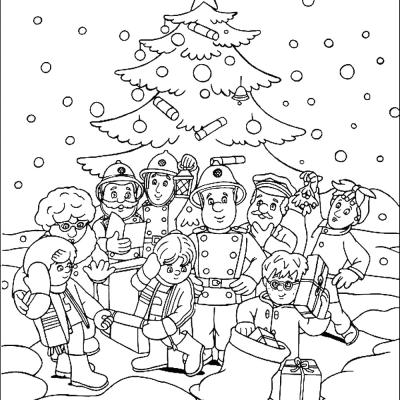 Ourcoloringpage Fireman Sam 11
