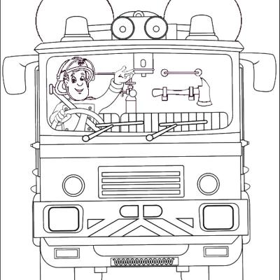 Ourcoloringpage Fireman Sam 14