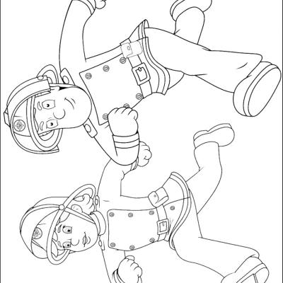 Ourcoloringpage Fireman Sam 25