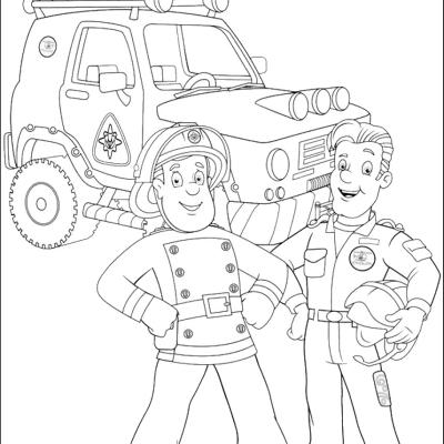 Ourcoloringpage Fireman Sam 26