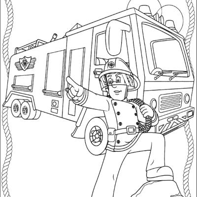 Ourcoloringpage Fireman Sam 30