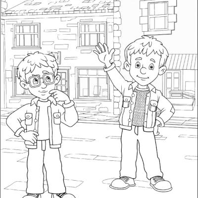Ourcoloringpage Fireman Sam 33