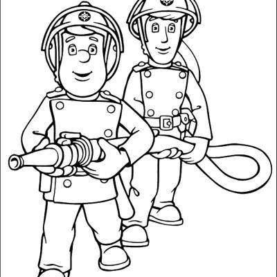 Ourcoloringpage Fireman Sam 3