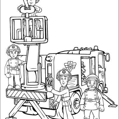 Ourcoloringpage Fireman Sam 42