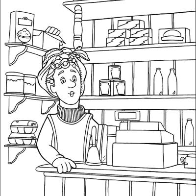 Ourcoloringpage Fireman Sam 5