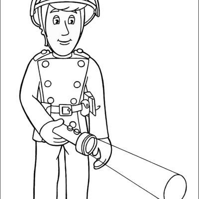 Free Fireman Sam Coloring Pages: Spark Your Child's Imagination