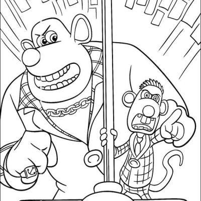 Ourcoloringpage Flushed Away 13
