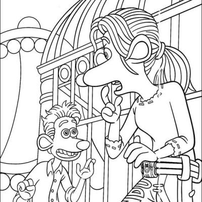 Ourcoloringpage Flushed Away 16