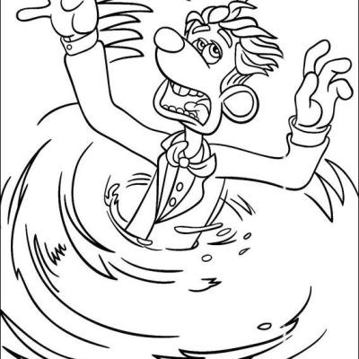 Ourcoloringpage Flushed Away 6