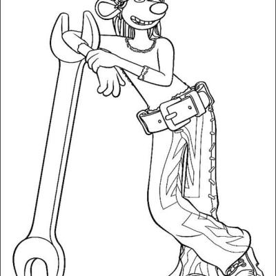 Ourcoloringpage Flushed Away 8