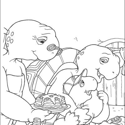 Ourcoloringpage Franklin The Turtle 17