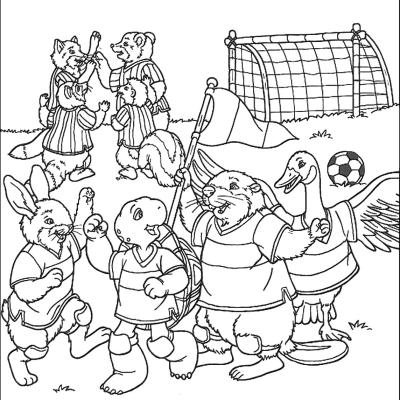 Ourcoloringpage Franklin The Turtle 20