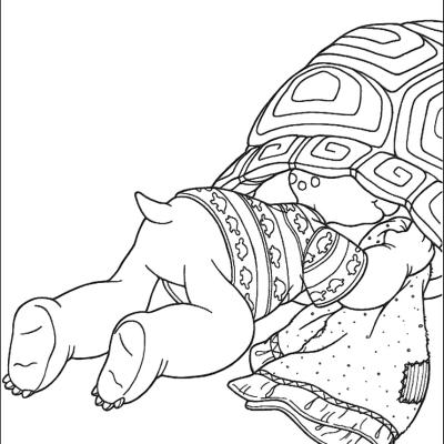 Ourcoloringpage Franklin The Turtle 22