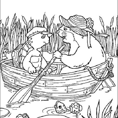 Ourcoloringpage Franklin The Turtle 26