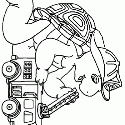 Ourcoloringpage Franklin The Turtle 2