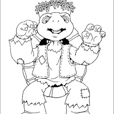 Ourcoloringpage Franklin The Turtle 30