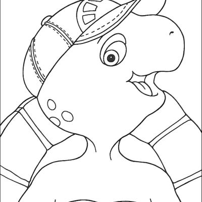 Ourcoloringpage Franklin The Turtle 31
